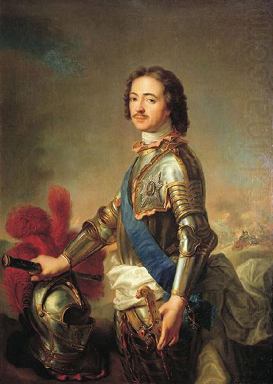 Jean Marc Nattier Portrait of Peter I of Russia china oil painting image